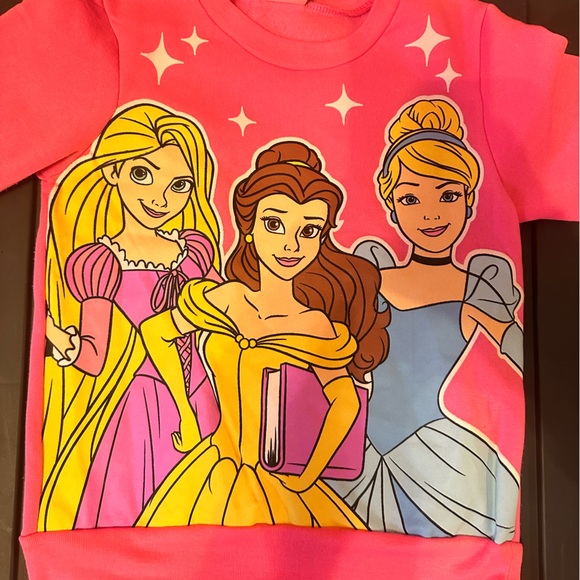 Disney Princess jogger set - like new! - Picture 2 of 9
